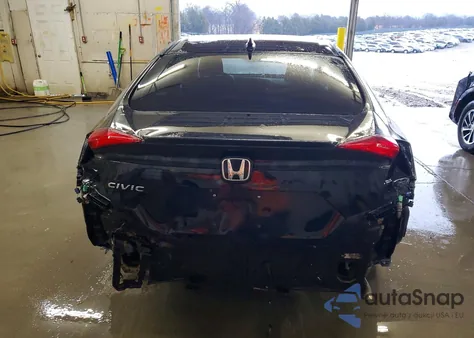 2018 Honda Civic Ex z USA, uszkodzony, nr VIN 2HGFC2F77JH604208